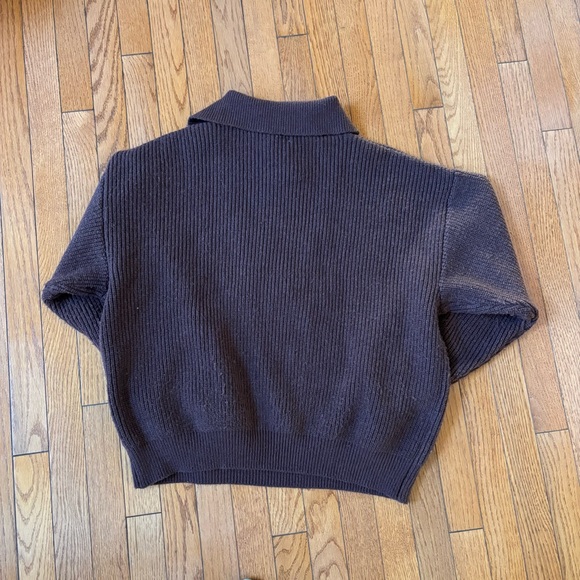 Brown Knitted Sweater - Picture 3 of 3